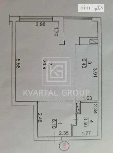 Квартира на вул. Університетська, 1С в Києві, ID 314871, фото №12
