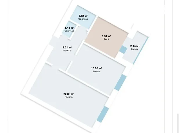Квартира на вул. Північна, 115 в Хмельницький, ID 323315, фото №1
