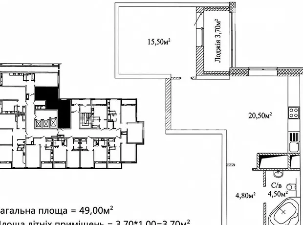 Квартира на вул. Варненська в Одеса, ID 323139, фото №3