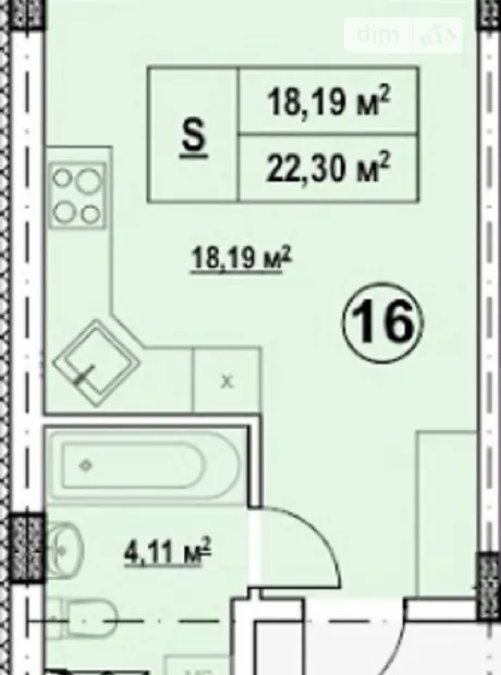 Квартира на пров. Луговий, 14А в Києві, ID 315565, фото №7