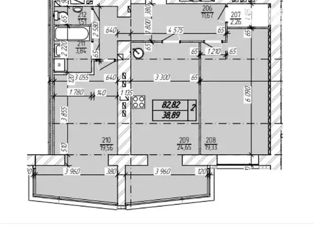 Квартира на вул. Перогова 23 А ( Степана Бендери, 23 в Хмельницькому, ID 322533, фото №9