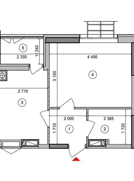 Квартира на вул. Оптимістична, 3 в Київ, ID 322261, фото №3