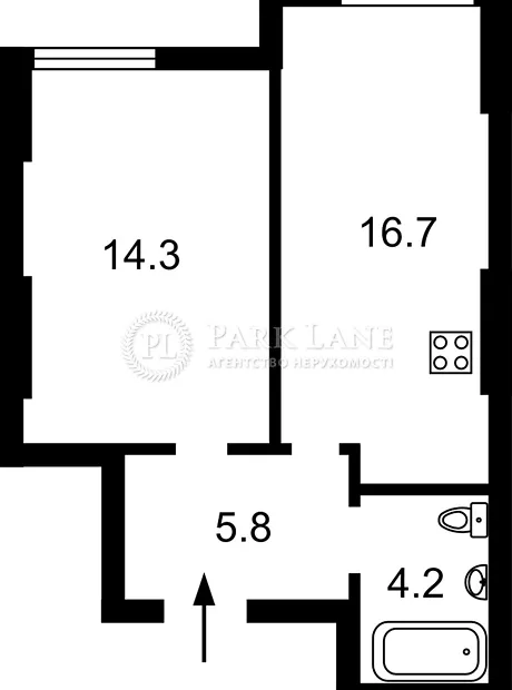 Квартира на вул. Дегтярівська, 17 в Київ, ID 322245, фото №3
