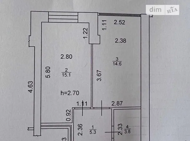 Квартира на вул. Соборна в Київ, ID 321210, фото №4
