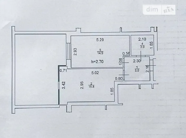 Квартира на вул. Університетська, 3/6 в Києві, ID 321067, фото №4