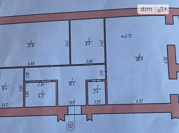 Квартира на вул. Чуднівська, 113Б в Житомирі, ID 320506, фото №10