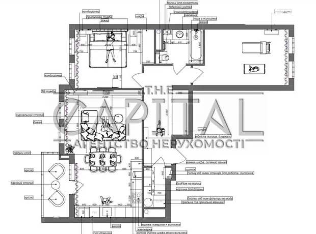 Квартира на вул. Бердника Олеся, 1Д в Києві, ID 320498, фото №14