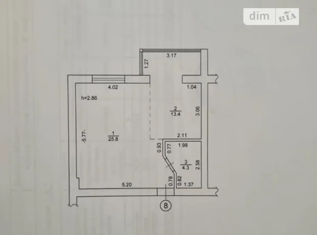 Квартира на вул. Богдана Хмельницького в Київ, ID 320272, фото №5