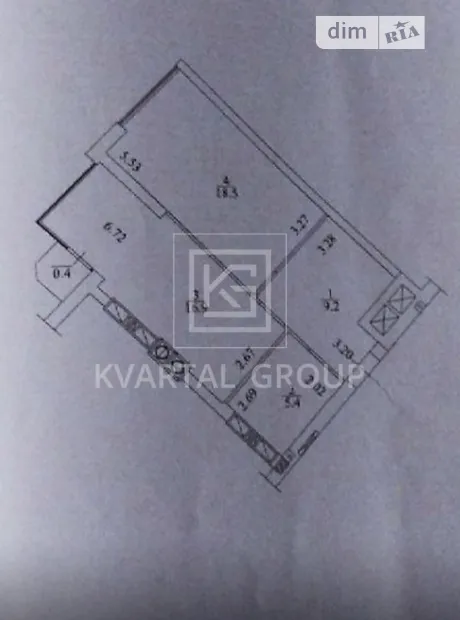 Квартира на вул. Центральна, 1Б в Києві, ID 320258, фото №16