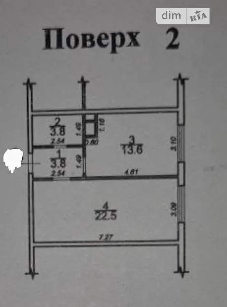 Квартира на вул. Перлинна, 8 в Одеса, ID 328758, фото №2