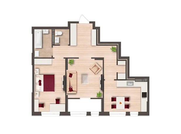 Квартира на шосе Столичне, 1Б в Києві, ID 320101, фото №7