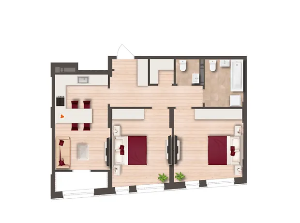 Квартира на шосе Столичне, 1Б в Києві, ID 320110, фото №7