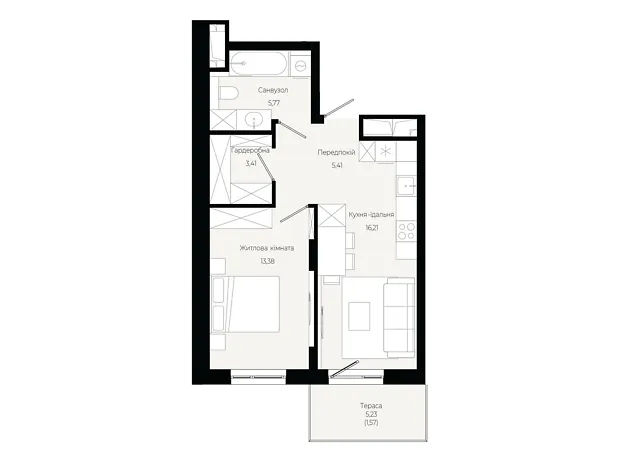 Квартира на вул. Героїв Крут в Львові, ID 319229, фото №6