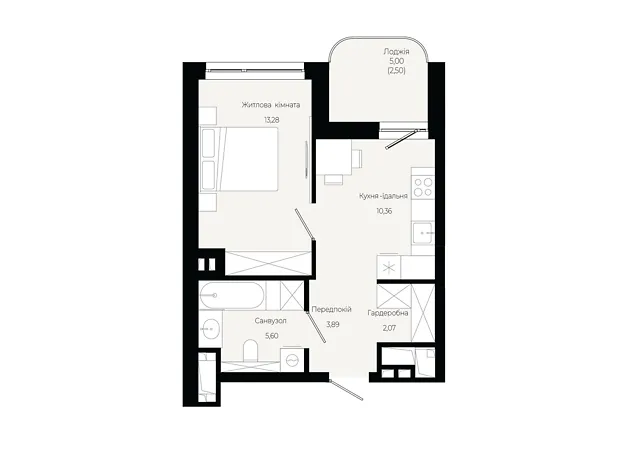 Квартира на вул. Героїв Крут в Львові, ID 319261, фото №6