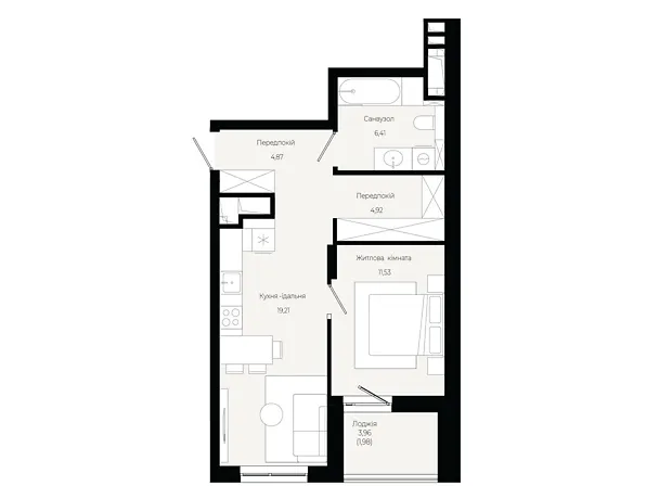 Квартира на вул. Героїв Крут в Львові, ID 319073, фото №6