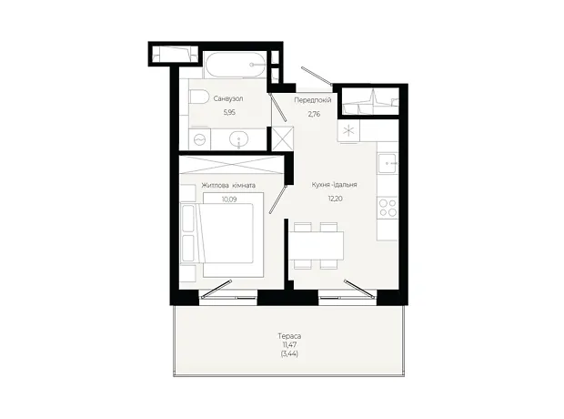 Квартира на вул. Героїв Крут в Львові, ID 319256, фото №6