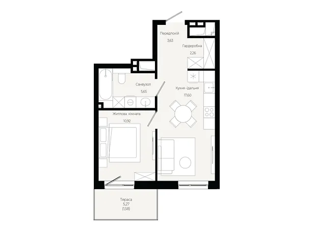 Квартира на вул. Героїв Крут в Львові, ID 319251, фото №6