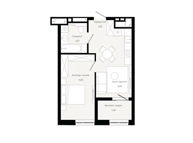 Квартира на вул. Героїв Крут в Львові, ID 319252, фото №6