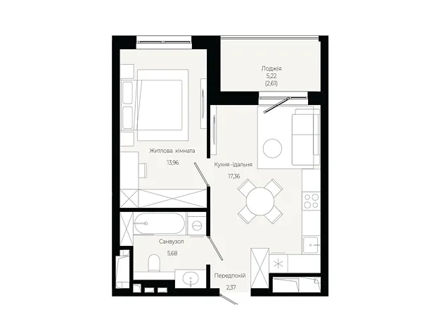 Квартира на вул. Героїв Крут в Львові, ID 319241, фото №6
