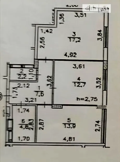 Квартира на вул. Університетська 3/9 в Києві, ID 319206, фото №7