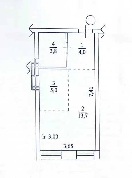 Квартира на вул. Кобилянської Ольги в Києві, ID 319105, фото №8
