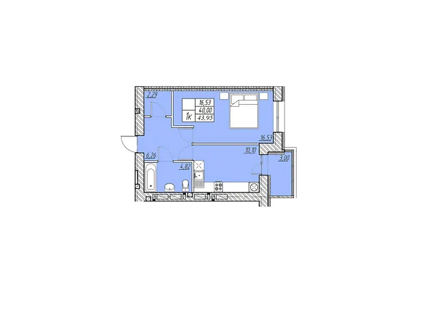 Квартира на вул. Шептицького Андрія Митрополита в Тернопіль, ID 318699, фото №1