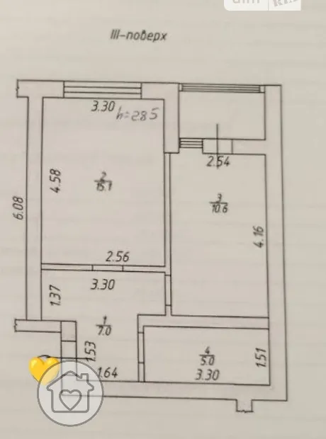 Квартира на вул. Літературна, 4Т в Києві, ID 318189, фото №13