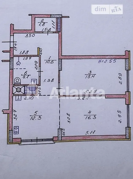 Квартира на вул. Дзержика Корнелія в Чернівцях, ID 318146, фото №10