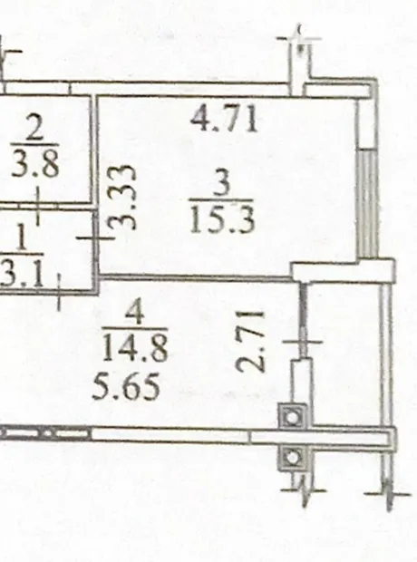 Квартира на вул. Ольги Кобилянської в Київ, ID 317890, фото №5