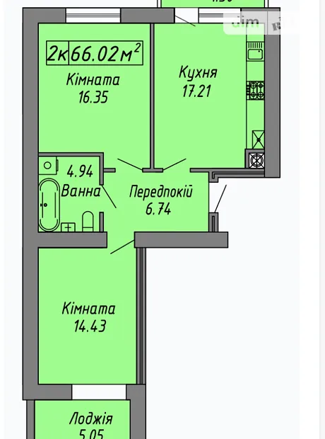 Квартира на вул. Бандери Степана, 60 в Івано-Франківську, ID 318257, фото №10