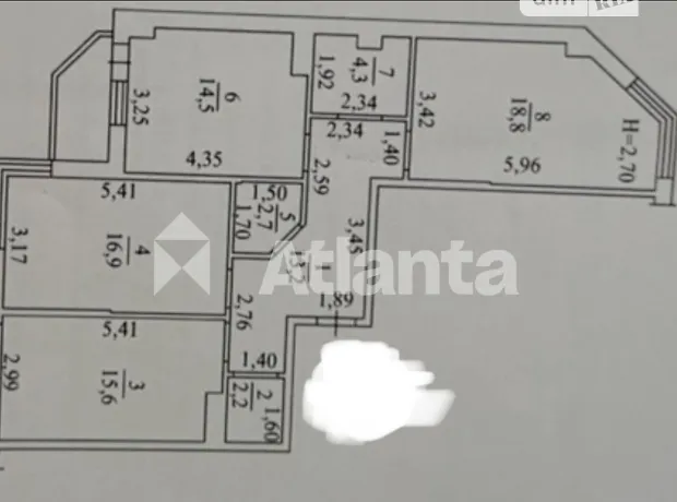 Квартира на вул. Овідіопольська дорога, 32 в Одеса, ID 325319, фото №2