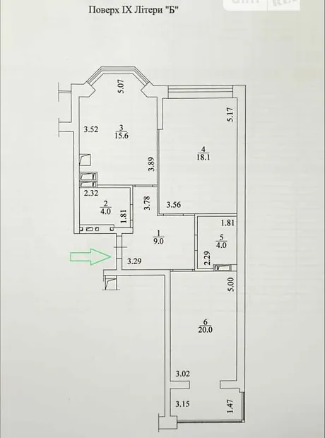 Квартира на вул. Василя Стуса 64/68 в Київ, ID 325679, фото №2