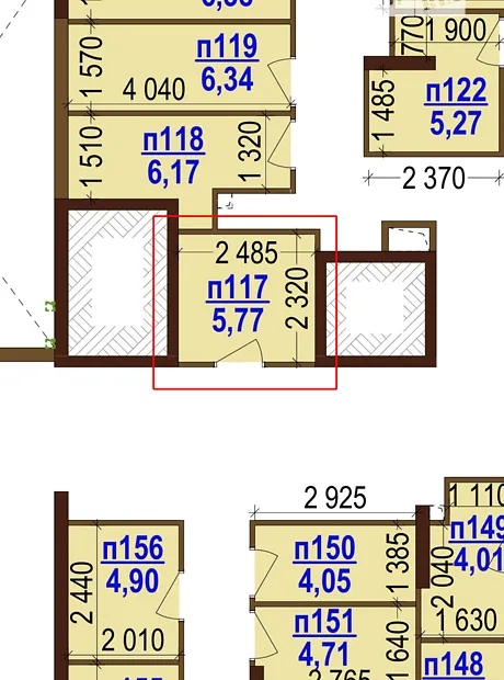 Квартира на вул. Всеволода Змієнка в Київ, ID 327279, фото №5
