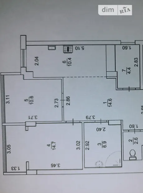 Квартира на вул. Магістральна, 33 в Києві, ID 331682, фото №10