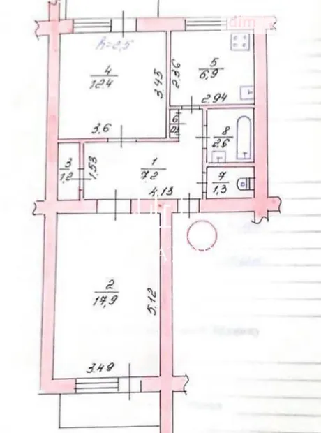 Квартира на вул. Громадянська, 20 в Києві, ID 327396, фото №8