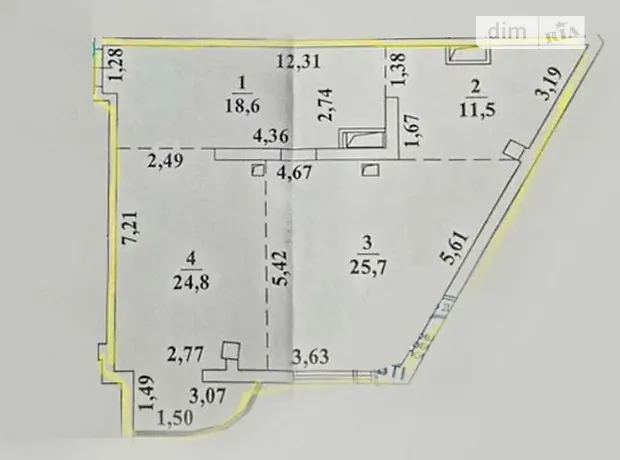 Квартира на вул. Фонтанська дорога, 124 в Одесі, ID 327447, фото №2