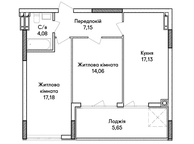 Квартира на вул. Ольги Кобилянської 1В/39 в Києві, ID 328353, фото №11