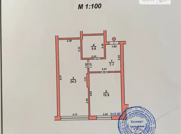 Квартира на вул. Панаса Мирного, 98 в Хмельницький, ID 329284, фото №2