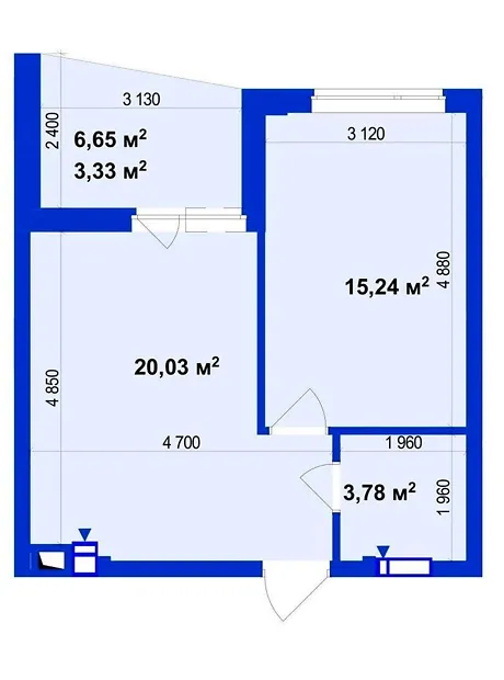 Квартира на вул. Українська, 1Б в Київ, ID 330567, фото №2