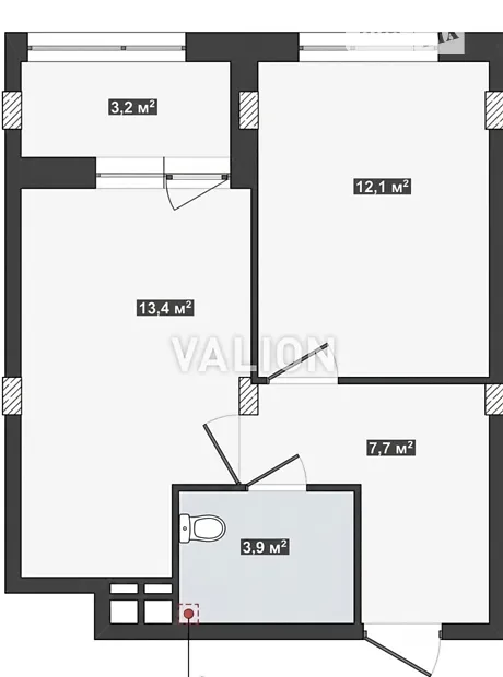 Квартира на вул. Родини Кістяківських, 2А в Київ, ID 330669, фото №2