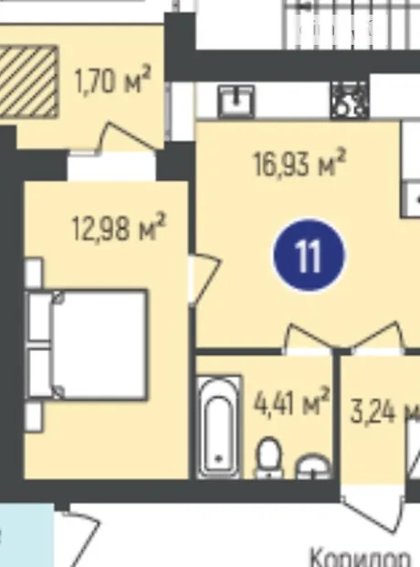 Квартира на вул. Григорія Сковороди, 1 в Київ, ID 330989, фото №2