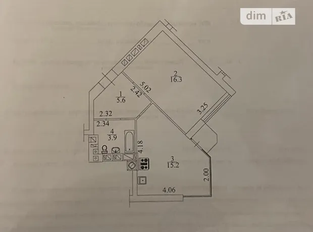 Квартира на вул. Прорізна, 5 в Києві, ID 331819, фото №29