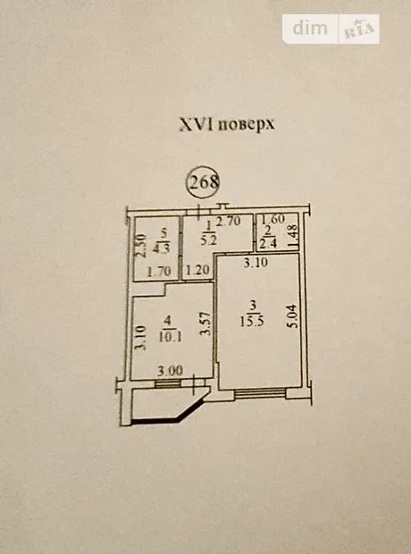 Квартира на вул. Прохоровська, 40 в Одеса, ID 335076, фото №5