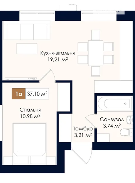 Квартира на вул. Соборна, 39 в Київ, ID 335684, фото №2