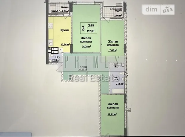 Квартира на вул. Андрія Верхогляда, 20 в Київ, ID 335459, фото №4