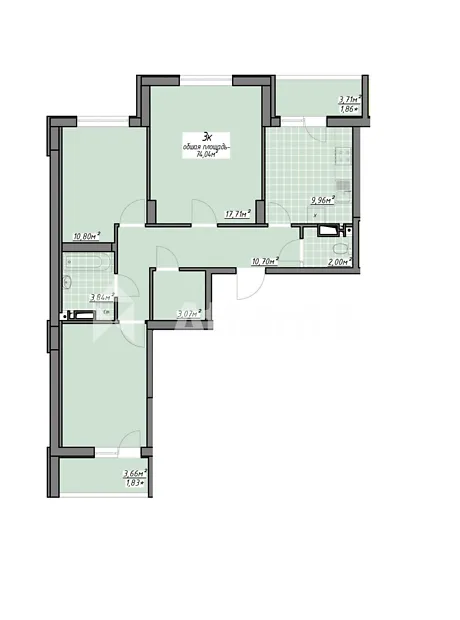 Квартира на вул. Одеська, 45 в Одеса, ID 334622, фото №5