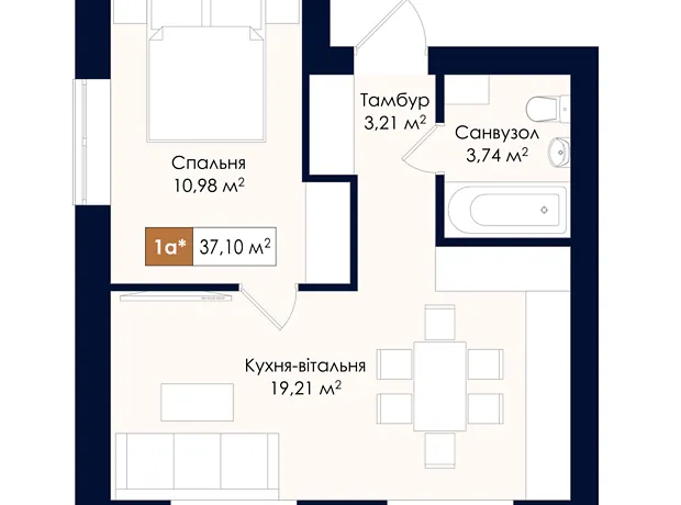 Квартира на вул. Соборна, 39 в Київ, ID 334807, фото №1