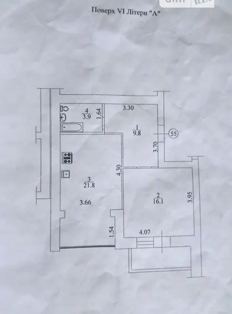 Квартира на вул. Київська, 53 в Київ, ID 334967, фото №5