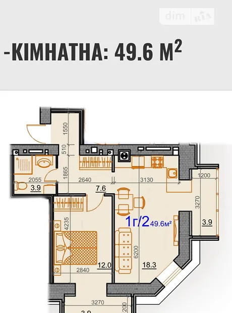 Квартира на вул. Курортна 7В/7 в Миколаїв, ID 336513, фото №2