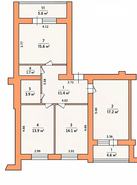 Квартира на вул. Микулинецька, 116Т в Тернопіль, ID 336627, фото №4